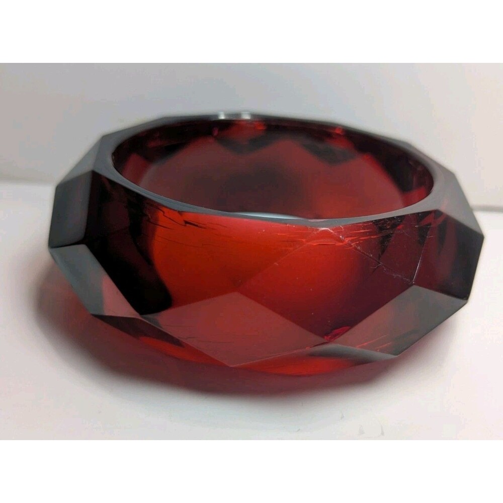 7 Vintage Plastic Bangle Bracelets - image 7